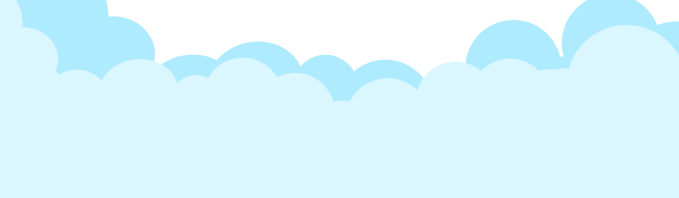 blue clouds