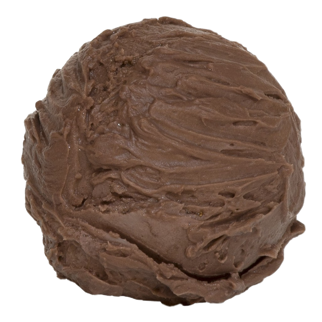 chocolate ice cream scoop